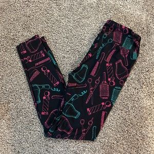 Hairdresser Lularoe leggings